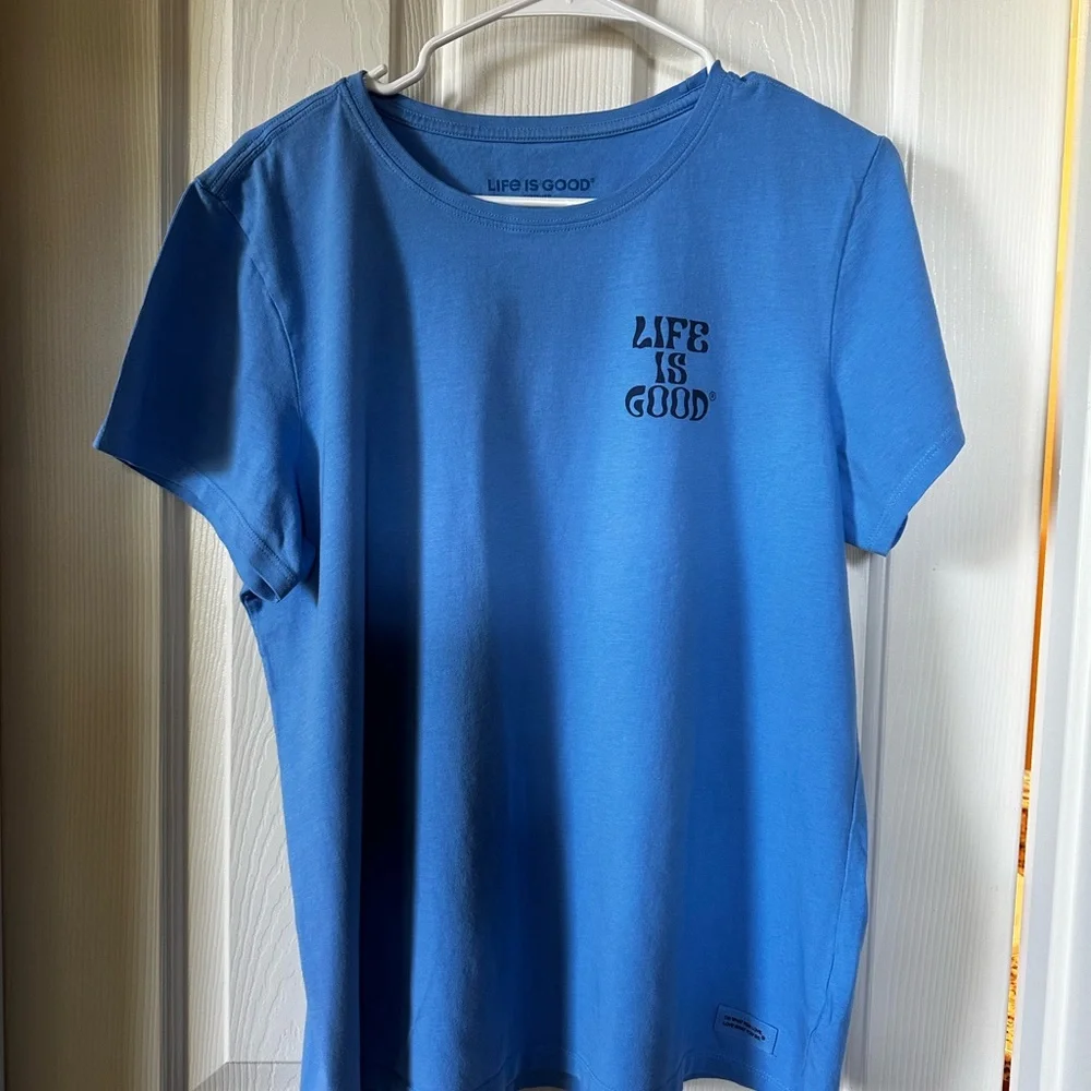 Life is good crusher tee ladies size xl - Picture 1 of 3